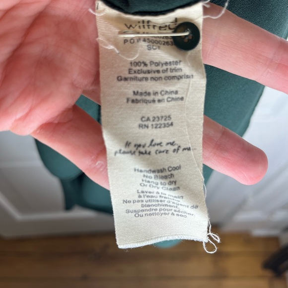 Aritzia Wilfred sleeveless blouse - Picture 4 of 5